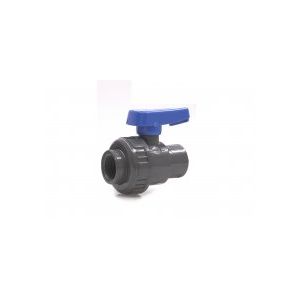 VALVOLA A SFERA PVC FILETTATA D. 2' F/F (CONF. 2 PZ)