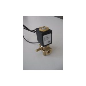 SOLENOIDE-ELETTROVALVOLA 3VIE OTTONE 24 VAC N.O ø 1/8